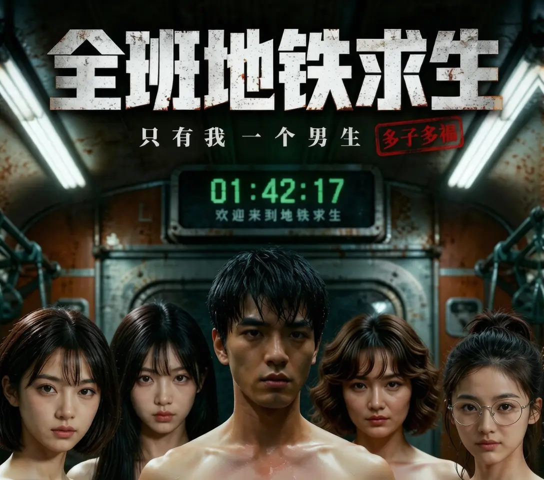 黄果AI短剧《全班地铁求生，只有我一个男生》全集-末日生存题材神作-超高清1080P未删减-免费在线流畅观看