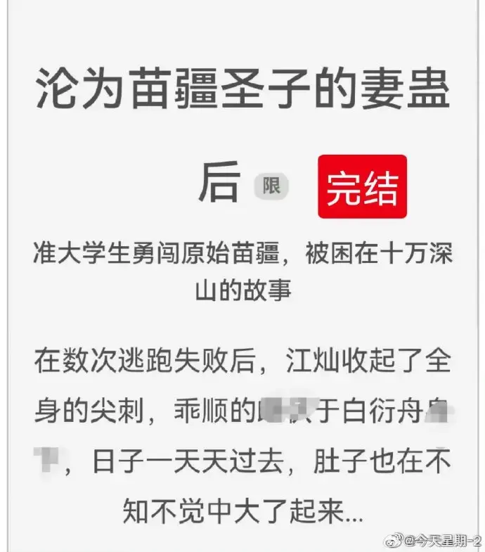 《沦为苗疆圣子的妻蛊后》全文txt免费下载 - 沦为苗疆圣子的妻蛊后完结版百度云资源 - 狐狸雨小说全集在线阅读