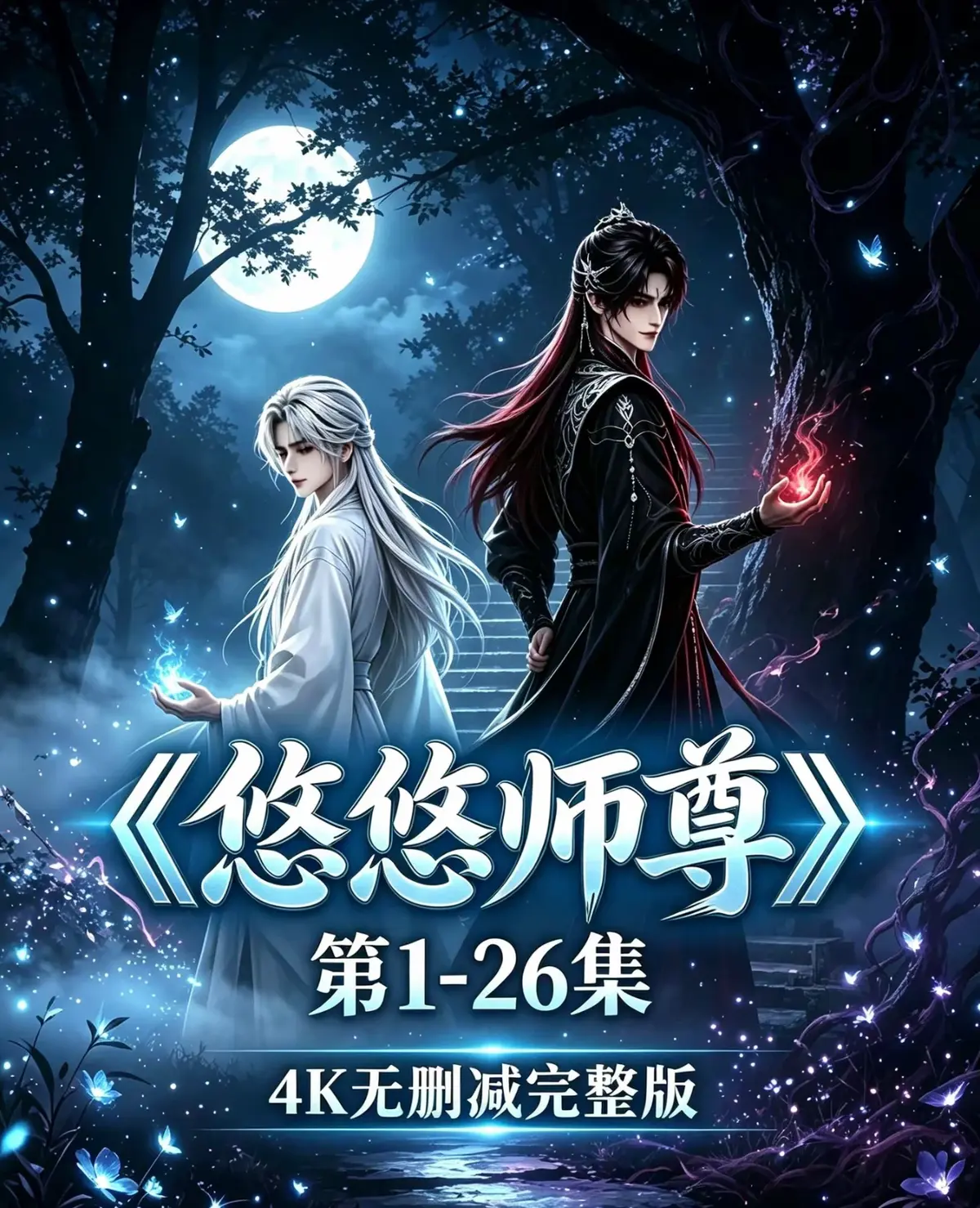 《悠悠师尊》双男主AI短剧全集26集免费在线观看-疯批逆徒缠上清冷师尊双向救赎-悠悠师尊穿书自救漫剧高清完整版